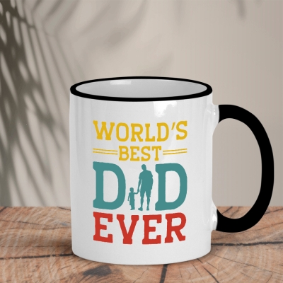 Δίχρωμη Κούπα | World's best dad ever
