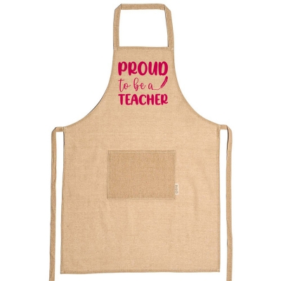 Εκρού Ποδιά | Proud to be a teacher
