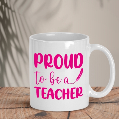 Λευκή κούπα | Proud to be a teacher