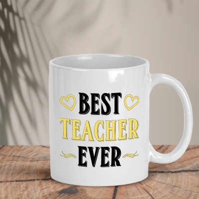 Λευκή κούπα | Best Teacher Ever 2