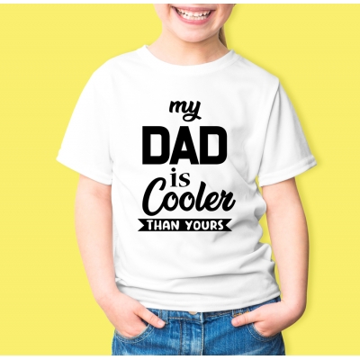 Παιδικό Μπλουζάκι | My dad is cooler than yours