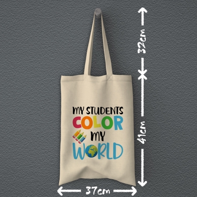 Tote Bag | My students color my world