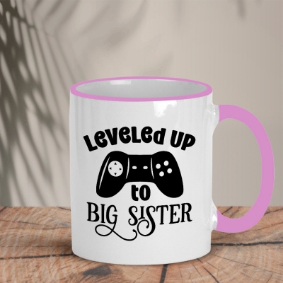 Δίχρωμη Κούπα | Leveled up to Big Sister