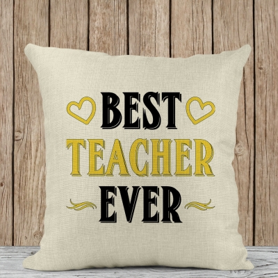 Διακοσμητικό Μαξιλάρι | Best Teacher Ever 2