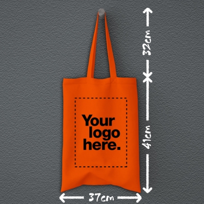 Tote Bag | Υφασμάτινη τσάντα | Πορτοκαλί