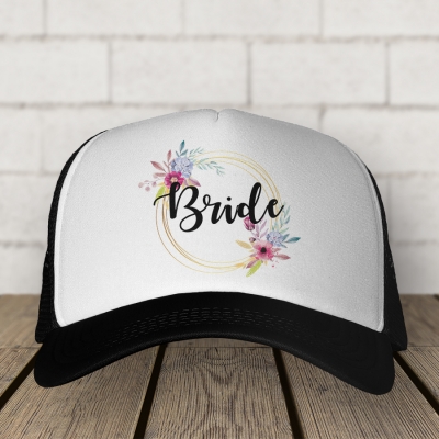 Trucker Hat  | Bride Flower