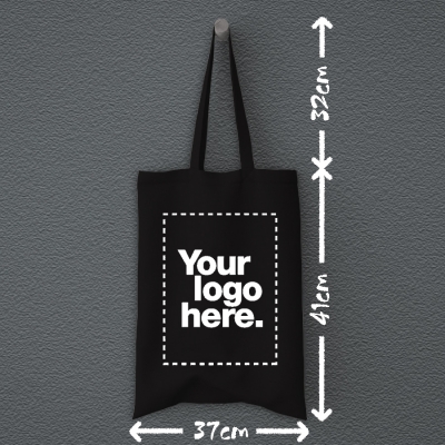 Tote Bag | Υφασμάτινη τσάντα | Μαύρο