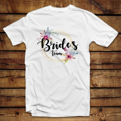 Unisex T-shirt | Brides Team Flower