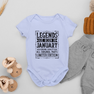 Παιδικό Φορμάκι μπλε | Legends are born in January