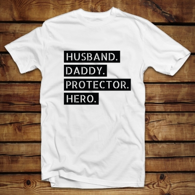 Unisex Classic T-shirt | Husband Daddy Protector Hero
