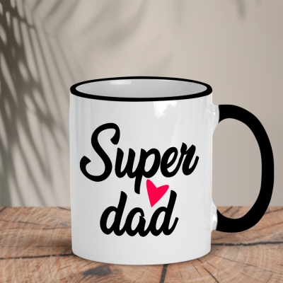 Δίχρωμη Κούπα | Super dad heart