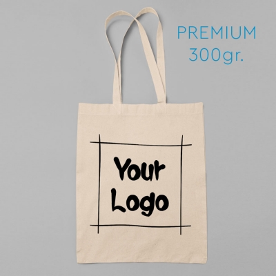 Tote Bag Premium | Υφασμάτινη τσάντα | Natural