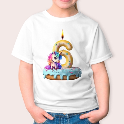 Παιδικό Μπλουζάκι | Happy Birthday 6 years