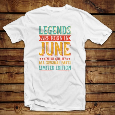 Unisex Classic T-shirt  |  Legends are born in June