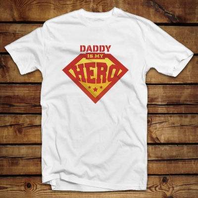 Unisex Classic T-shirt | Daddy is my Hero