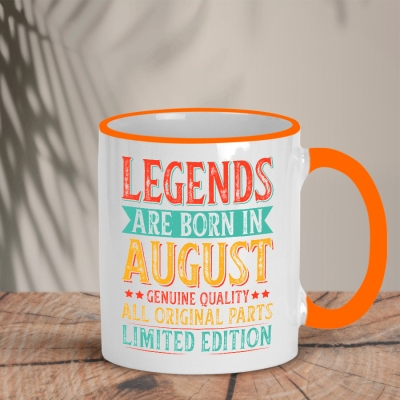 Δίχρωμη Κούπα | Legends are born in August