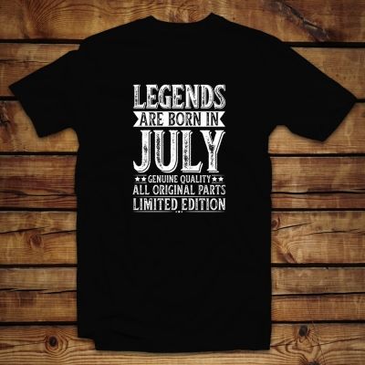 Unisex Classic T-shirt  |  Legends are born in July