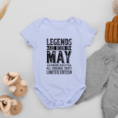 Παιδικό Φορμάκι μπλε | Legends are born in May