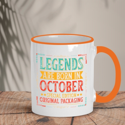 Δίχρωμη Κούπα | Legends are born in  October