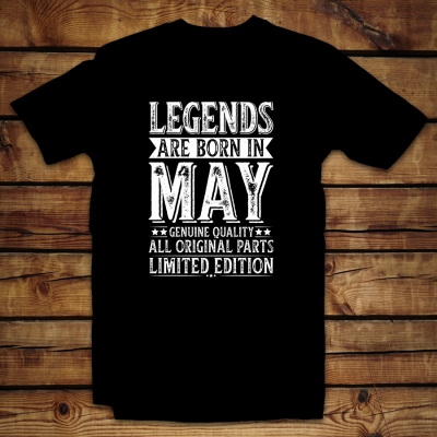 Unisex Classic T-shirt  |  Legends are born in May