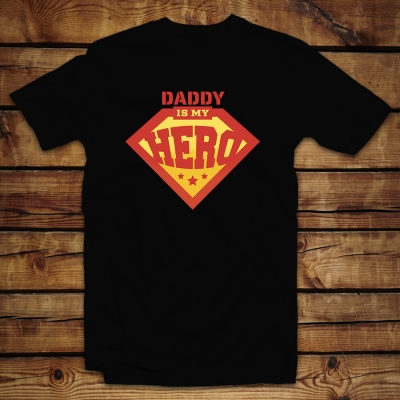Unisex Classic T-shirt | Daddy is my Hero