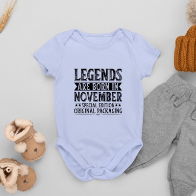 Παιδικό Φορμάκι μπλε | Legends are born in  November