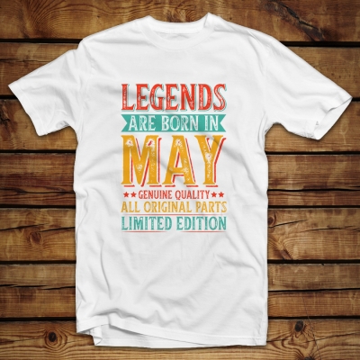 Unisex Classic T-shirt  |  Legends are born in May