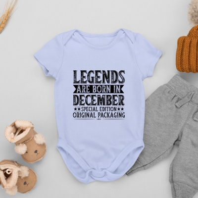 Παιδικό Φορμάκι μπλε | Legends are born in  December