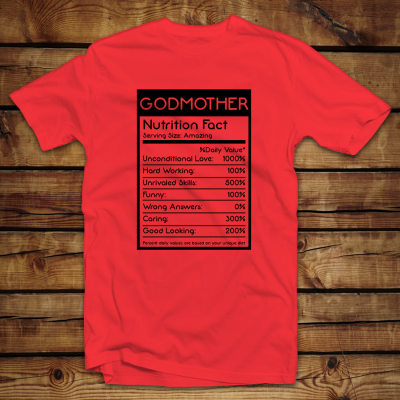 Unisex Classic T-shirt  | Godmother Nutrition fact