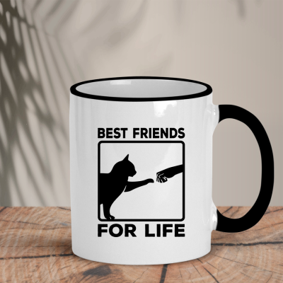 Δίχρωμη Κούπα | Best friends for life