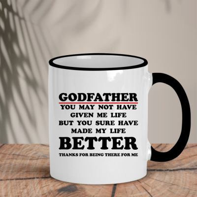 Δίχρωμη Κούπα   | Godfather thanks for being there