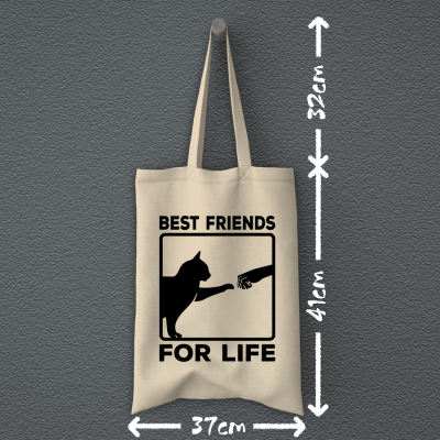 Υφασμάτινη τσάντα | Best friends for life