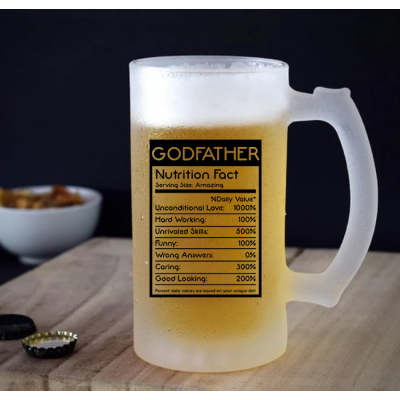 Ποτήρι μπίρας | Godfather Nutrition fact