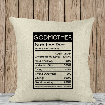 Διακοσμητικό Μαξιλάρι | Godmother Nutrition fact
