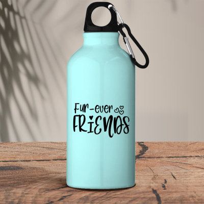 Μεταλλικό μπουκάλι θερμό 600 ml | Fur-ever friends
