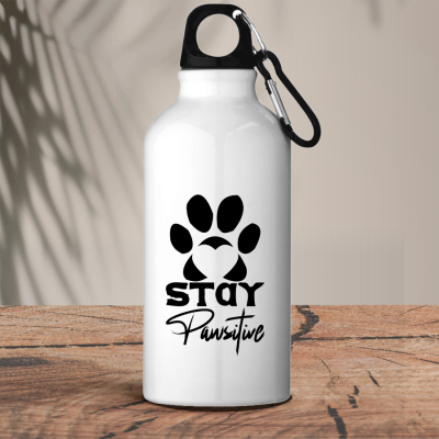 Μεταλλικό μπουκάλι θερμό 600 ml | Stay Pawsitive