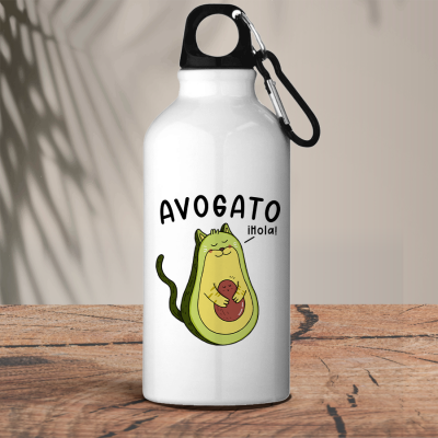 Μεταλλικό μπουκάλι θερμό αλουμινίου 600 ml | Avogato