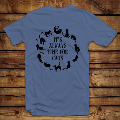Unisex μπλουζάκι | It's always time for cats