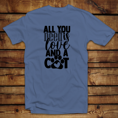 Unisex μπλουζάκι | All you need is love and a cat