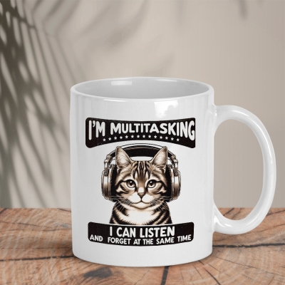 Λευκή Κούπα | I'm multitasking