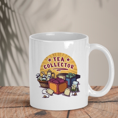 Λευκή κούπα | Tea collector