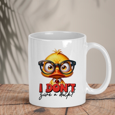 Λευκή Κούπα | I don't give a duck
