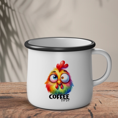 Εμαγιέ Κούπα | Coffee first