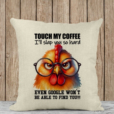 Μαξιλάρι Λινό | Touch my coffee