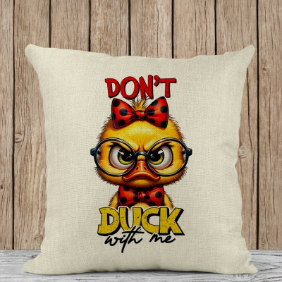 Μαξιλάρι Λινό | Don't duck with me