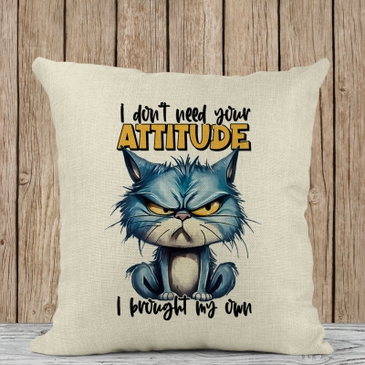 Μαξιλάρι Λινό | I don't need your attitude