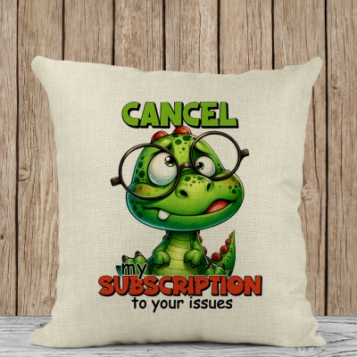 Μαξιλάρι Λινό | Cancel my subscription to your issues