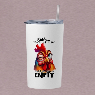 Tumbler θερμός 360ml | Don't talk to me