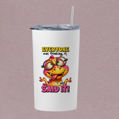 Τumbler θερμός 360ml | Everyone was thinking it