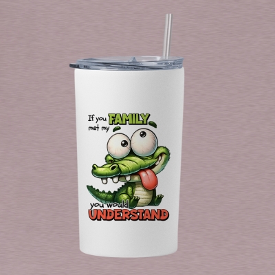 Τumbler θερμός 360ml | If you met my family you would understand